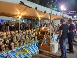 Vendors at the festival